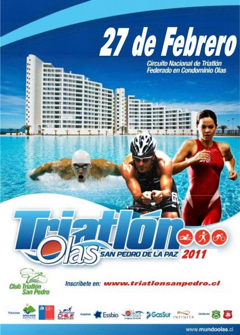 Afiche Triatlón San Pedro